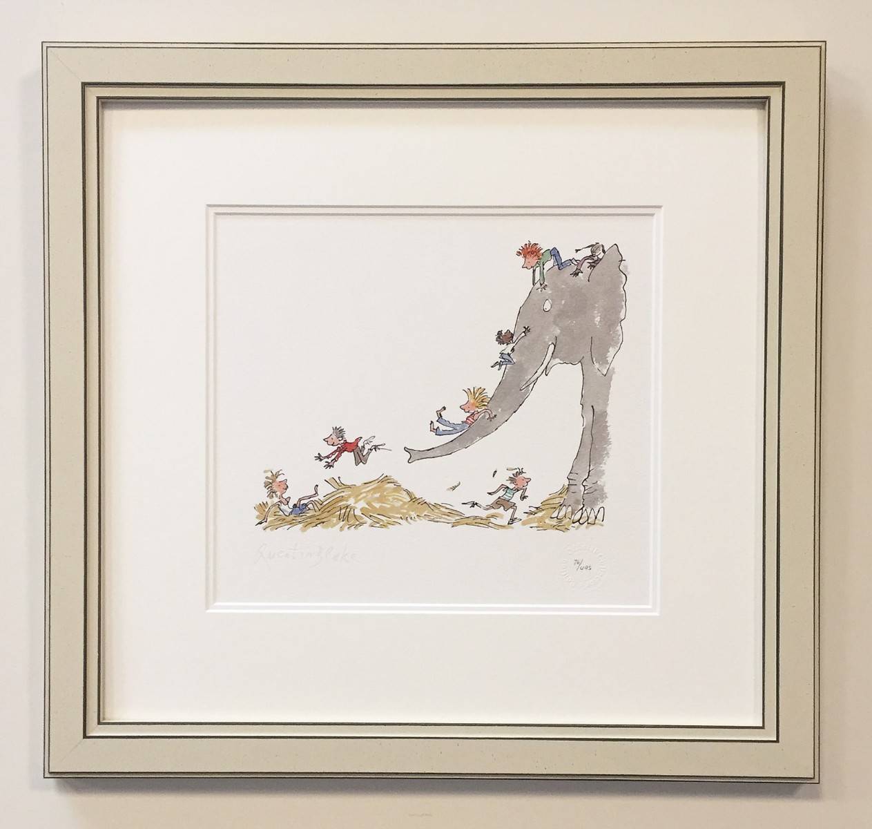 It's Large and Grey and Lots of Fun by Quentin Blake, Children