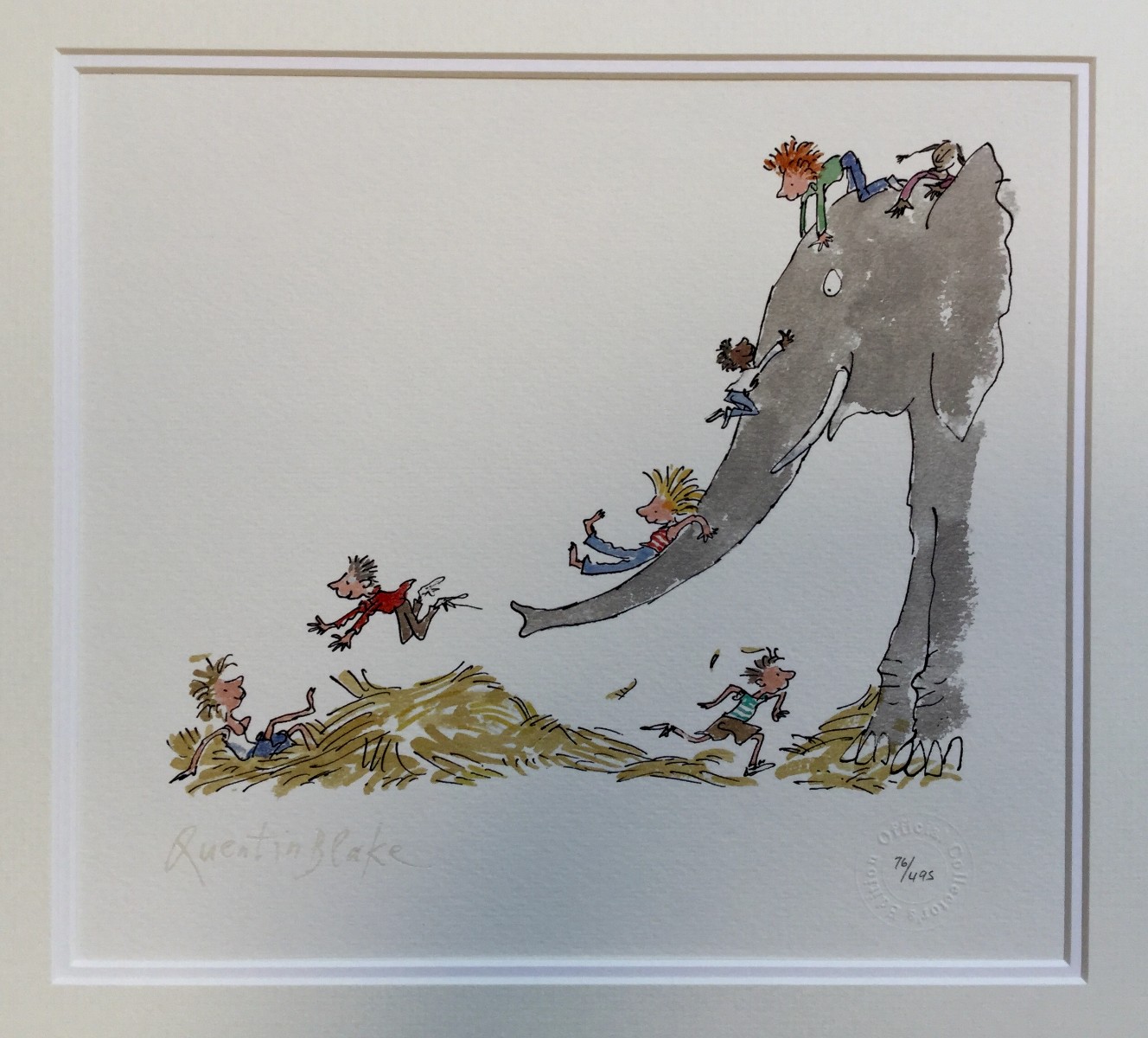 It's Large and Grey and Lots of Fun by Quentin Blake, Children