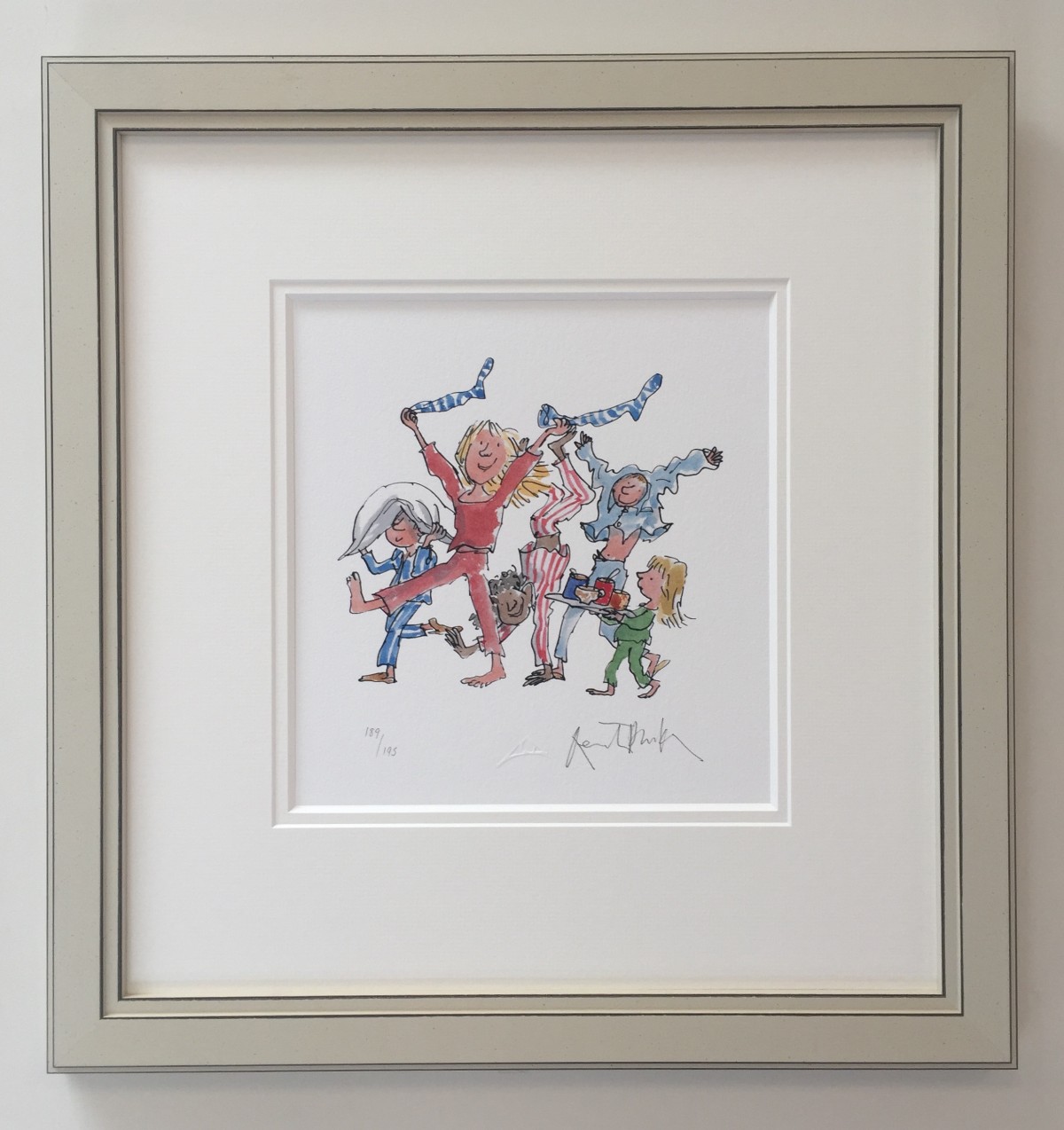 (Signed) - Bedtime by Sir Quentin Blake