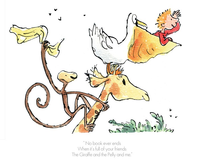 No Book Ever Ends by Sir Quentin Blake