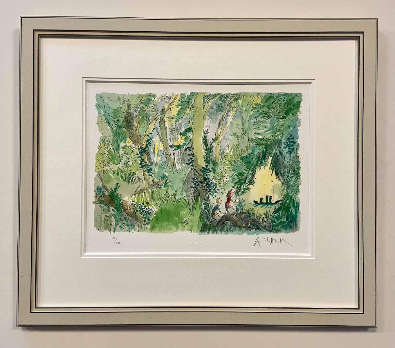(Signed) - The Green Ship by Sir Quentin Blake