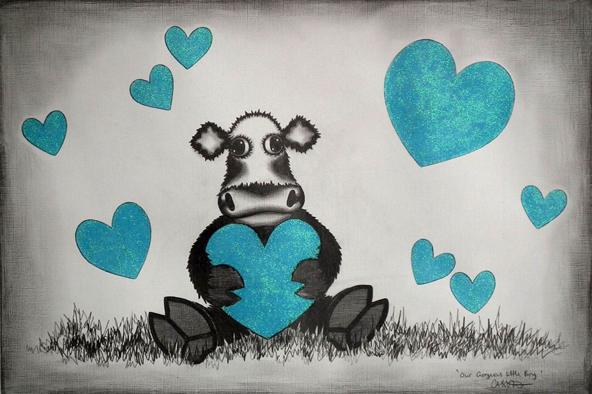 Our Gorgeous Little Boy by Caroline Shotton, Cow | Children | Humour | Love