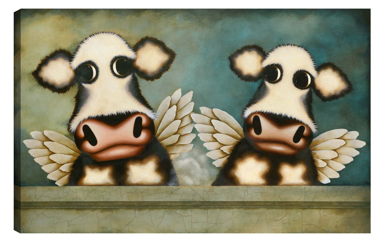 Heaven Scent by Caroline Shotton, Cow | Couple | Humour | Love | Romance