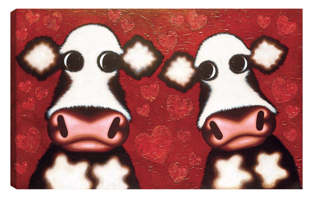 Harmony by Caroline Shotton, Cow | Humour