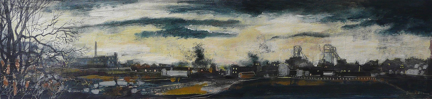 Pit Town by David Bez, Mining | Northern | Nostalgic | Landscape