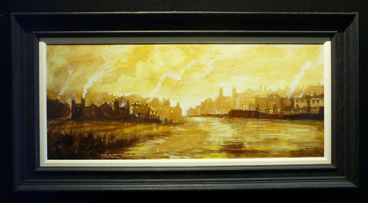 Waterway by David Bez, Landscape | Industrial | Northern | Nostalgic | Water