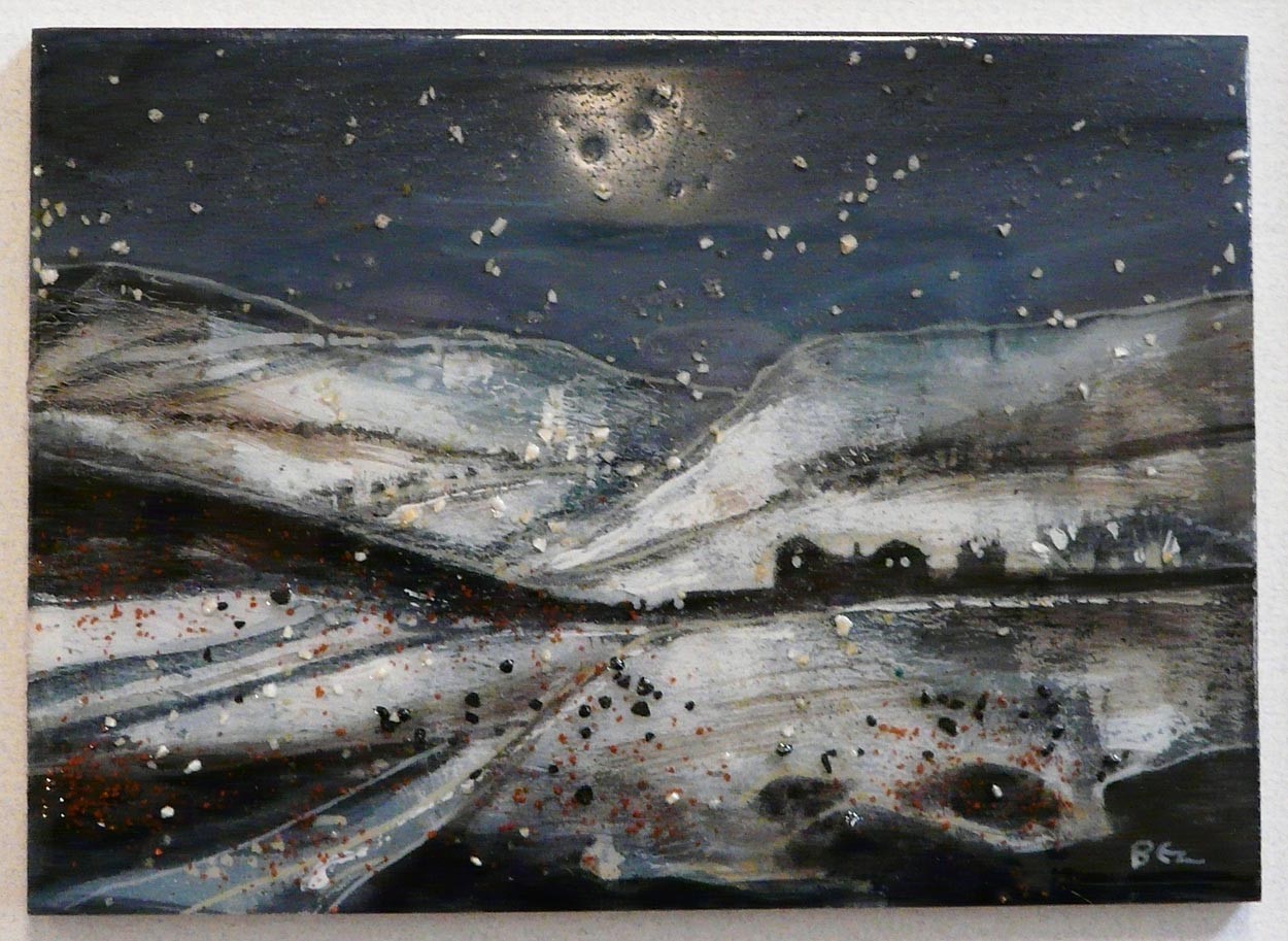 Moorland Farm by David Bez, Landscape | Northern | Local | Snow