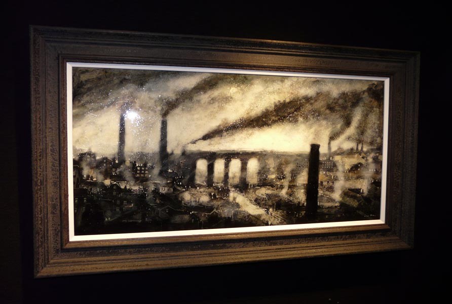 Stockport by David Bez, Transport | Train | Northern | Landscape | Industrial