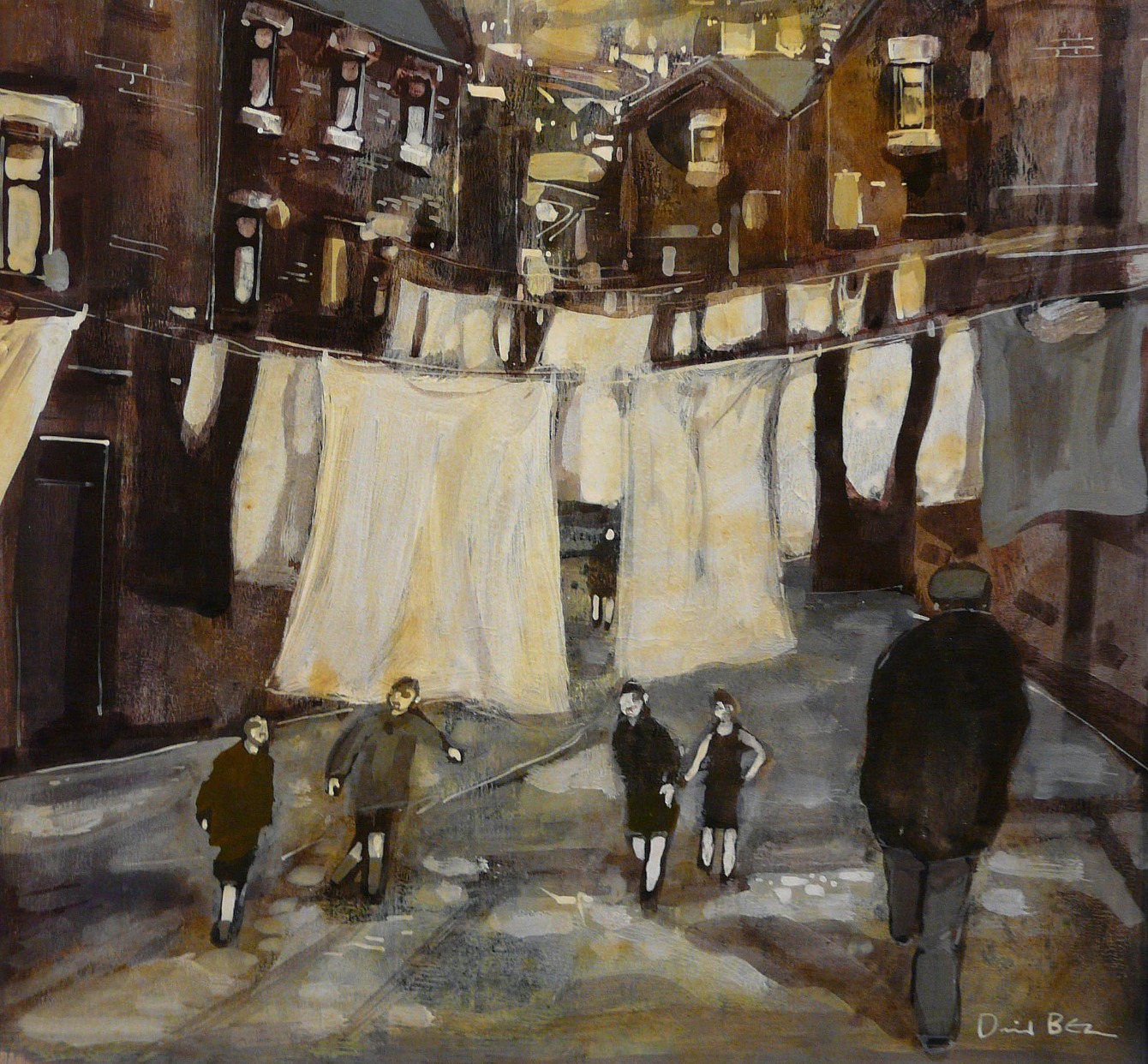 Drying Day by David Bez, Northern | Nostalgic | Landscape | Local