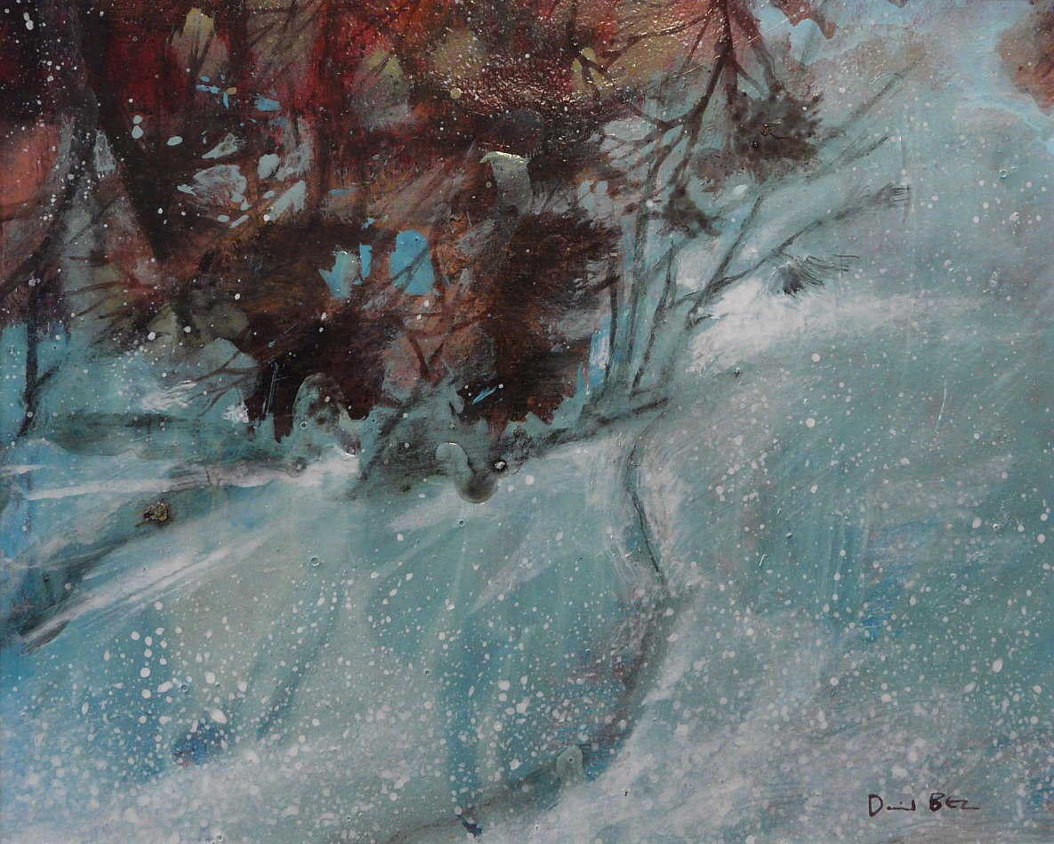 Conifers in Snow II by David Bez Conifers in Snow II by David Bez, Snow | Landscape | Abstract