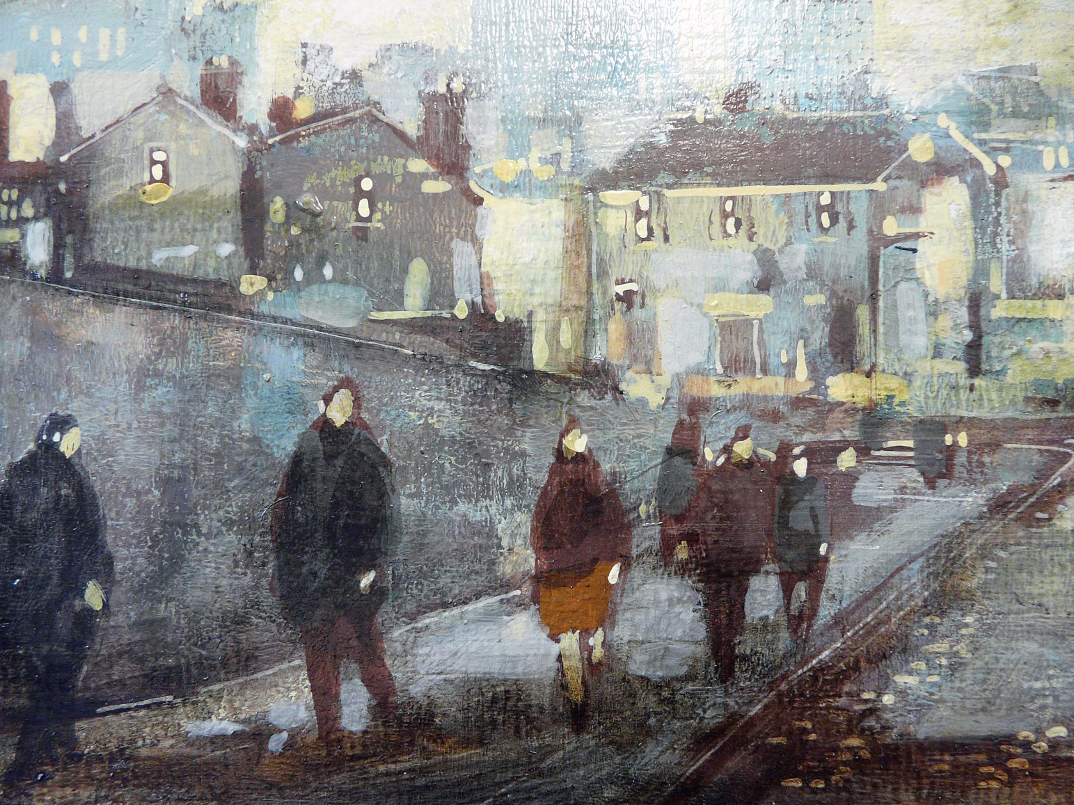 Town Traffic by David Bez, Northern | Nostalgic | Industrial | Landscape