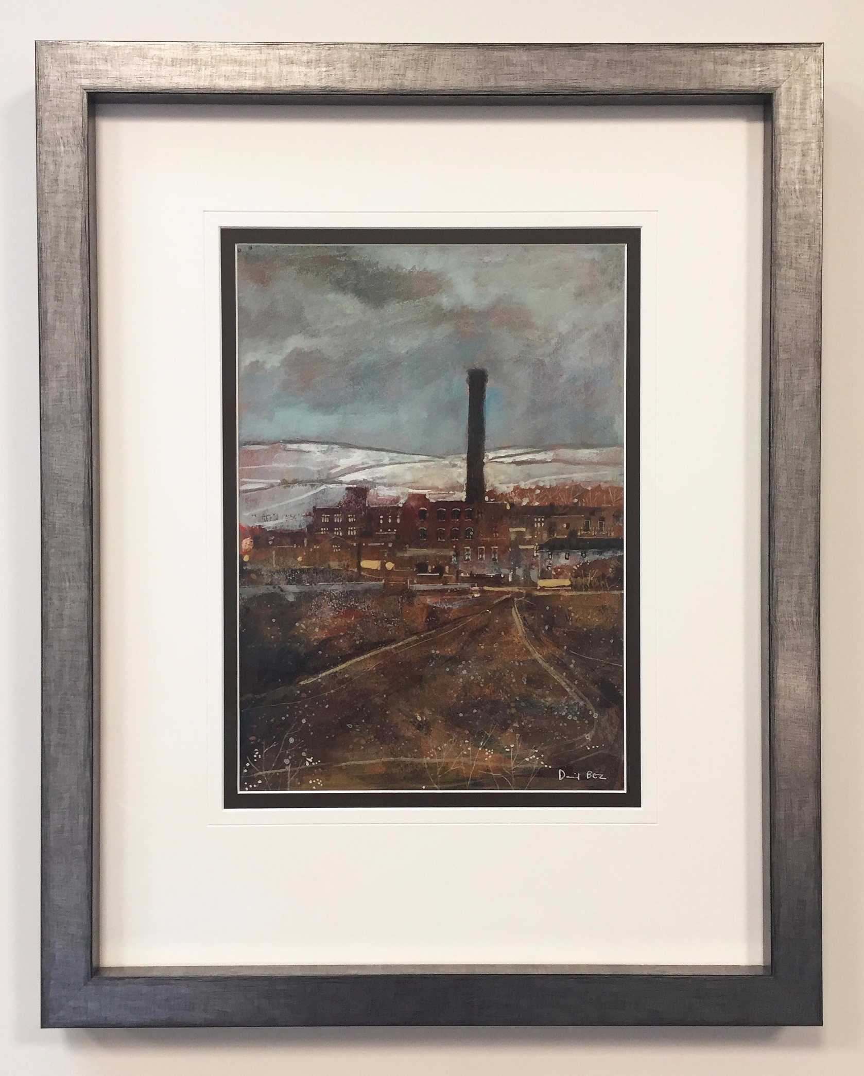 The Snowy Moor by David Bez, Northern | Nostalgic | Industrial | Landscape