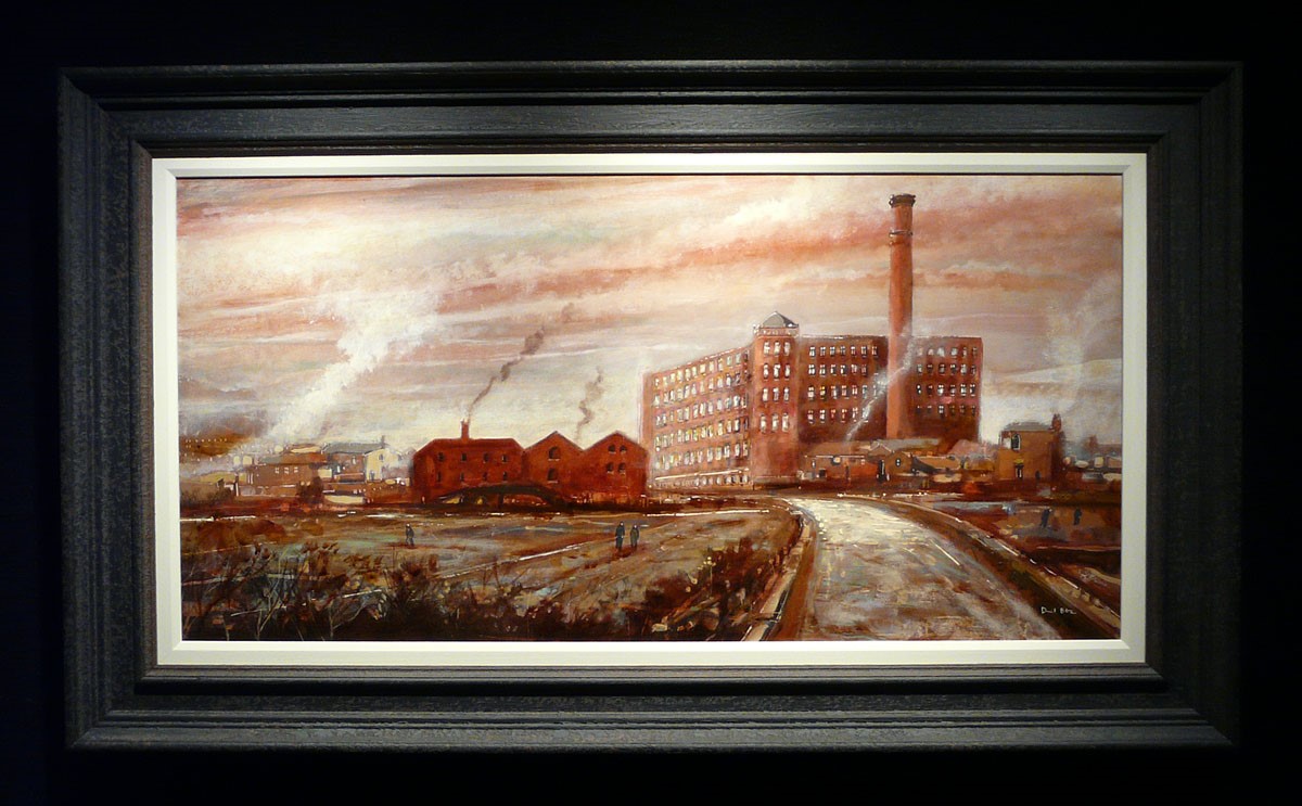 Tudor Mill, Ashton under Lyne by David Bez, Local | Landscape | Industrial | Northern | Nostalgic | Special Offer