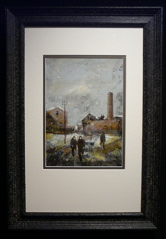 Change of Shift by David Bez, Northern | Nostalgic | Industrial | Snow