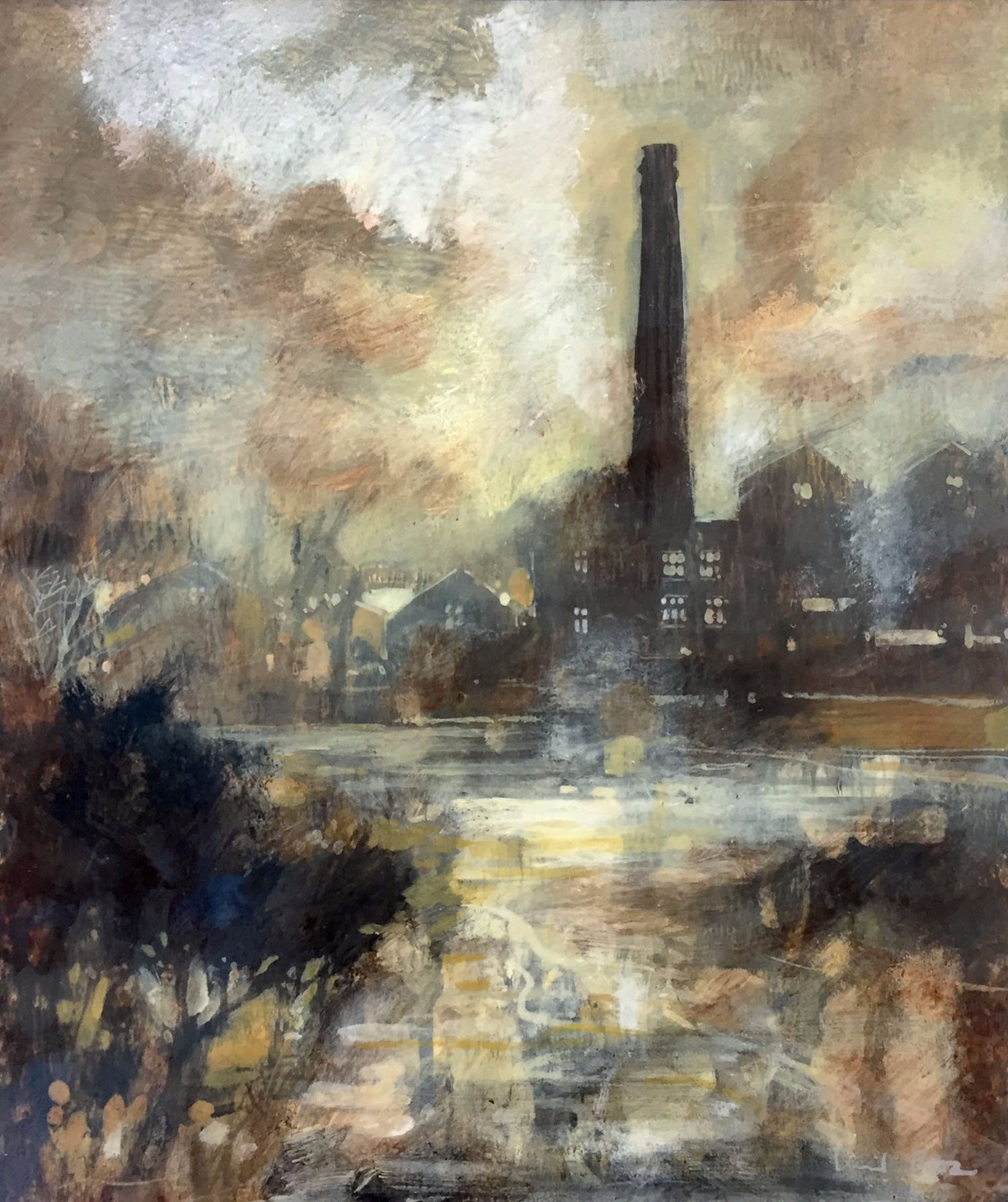 Standing Tall by David Bez, Water | Landscape | Northern | Industrial | Local