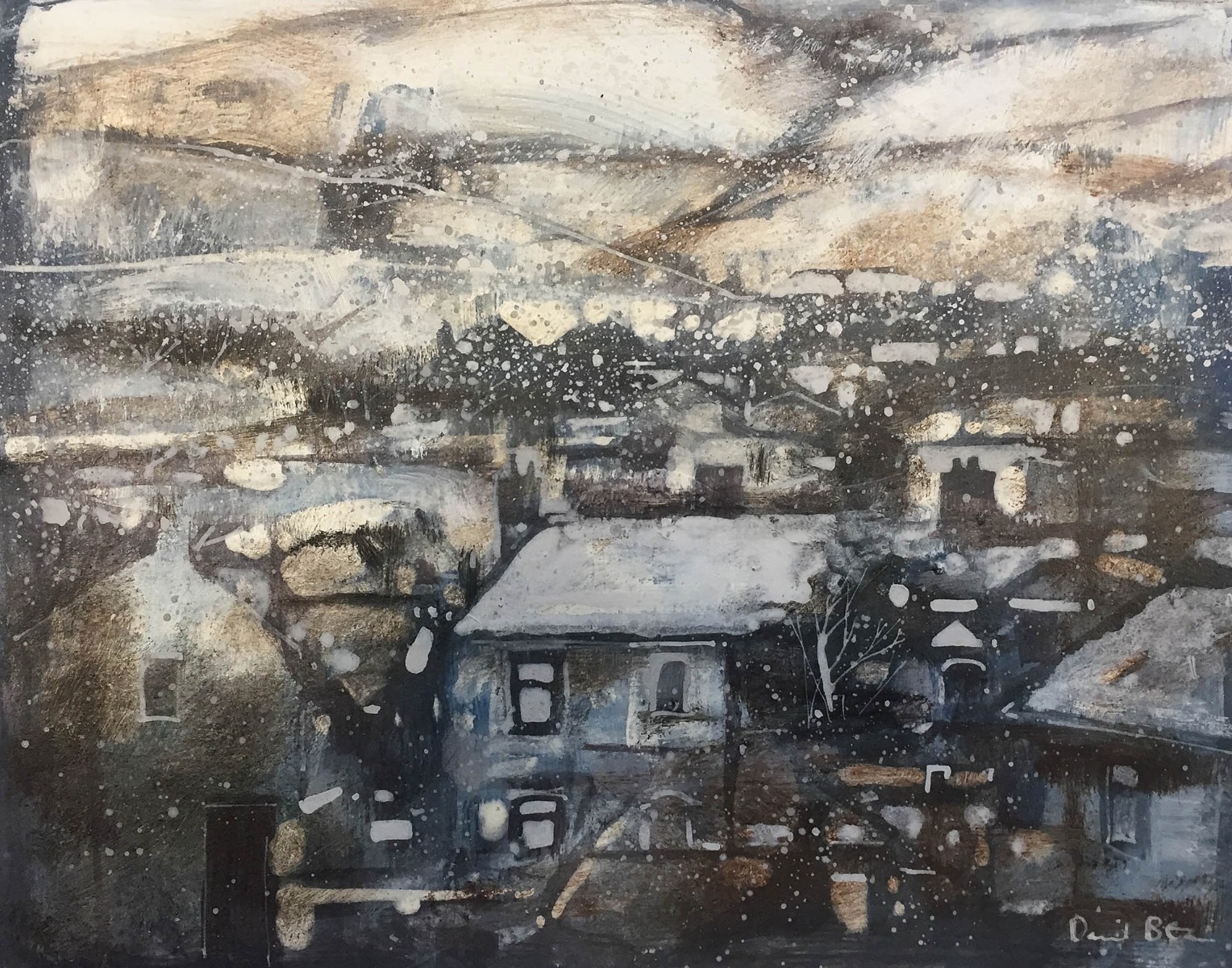 Settling in Town by David Bez