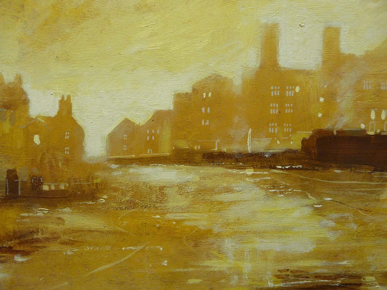 Waterway by David Bez, Landscape | Industrial | Northern | Nostalgic | Water