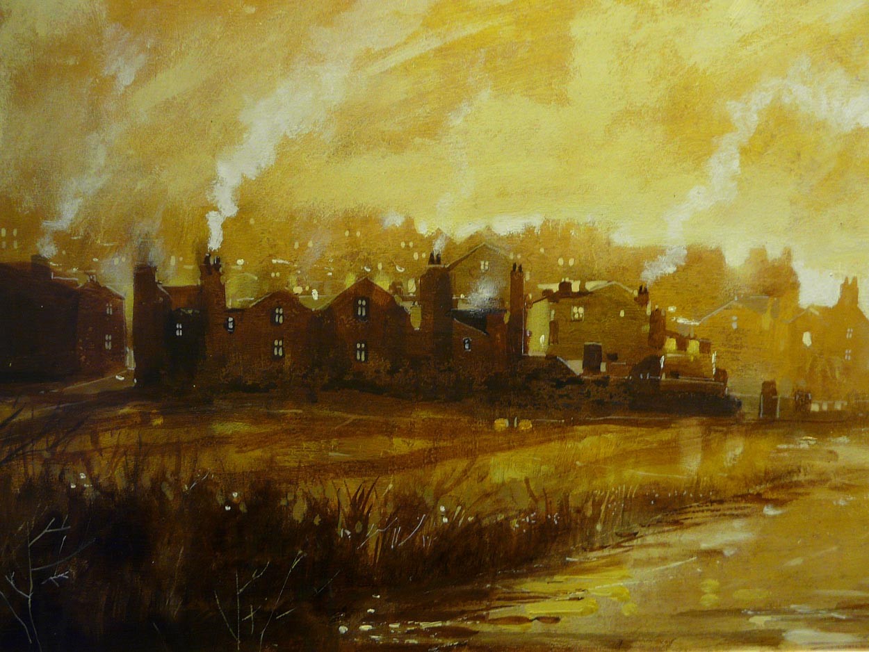 Waterway by David Bez, Landscape | Industrial | Northern | Nostalgic | Water