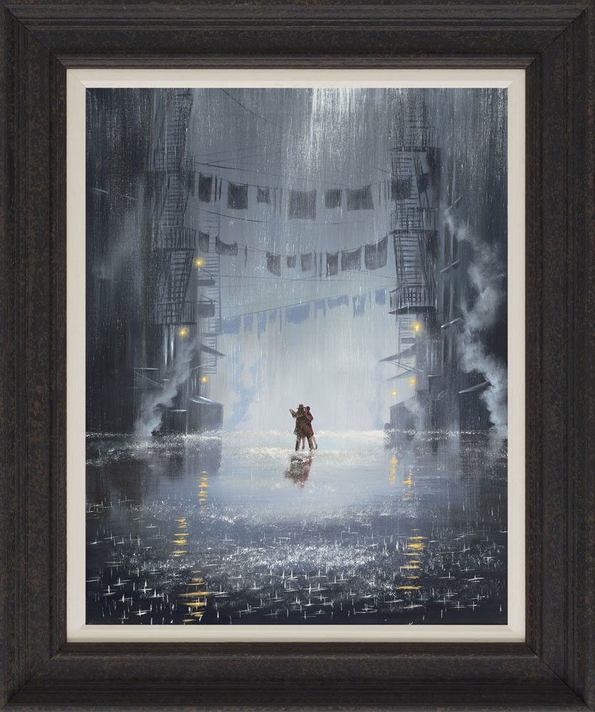 Dance between the Raindrops by Jeff Rowland, Dance | Love | Romance | Couple | Figurative