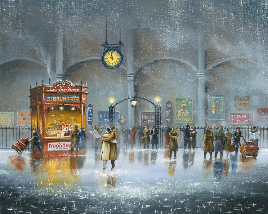 Until the Last Minute by Jeff Rowland, Nostalgic | Train | Transport | Love | Romance