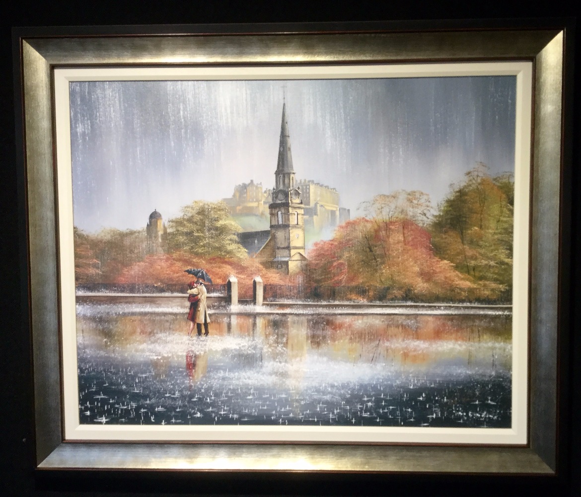 As the Edinburgh Rain Fell by Jeff Rowland