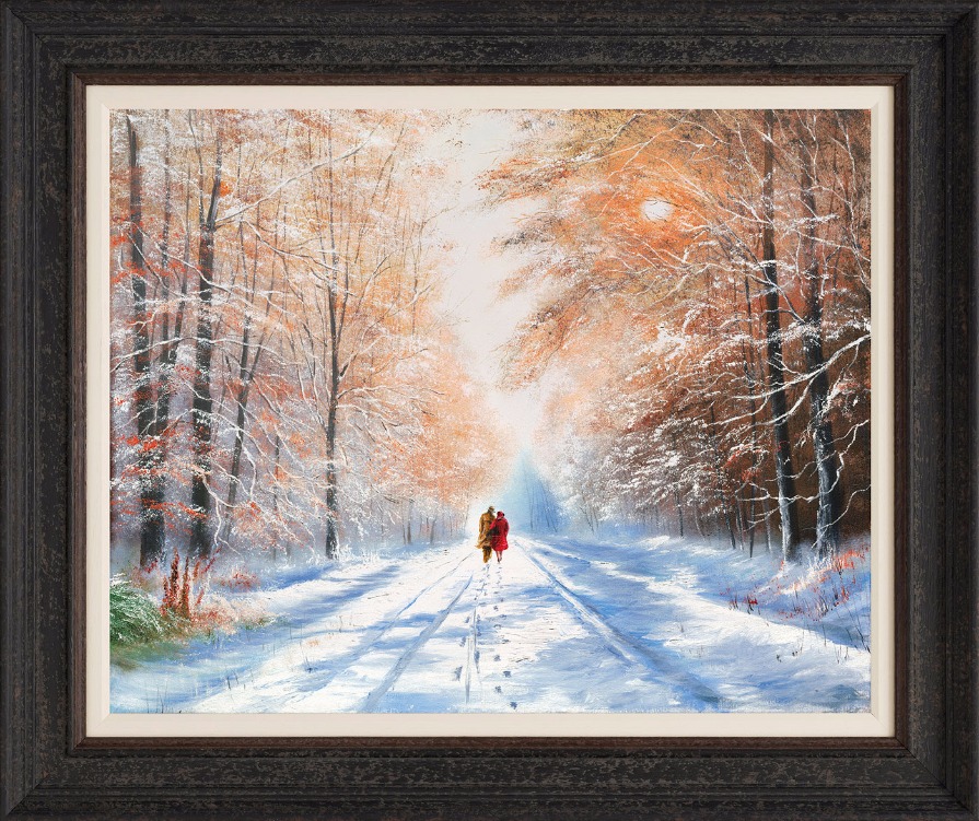 A Winter Sun by Jeff Rowland, Snow | Couple | Romance