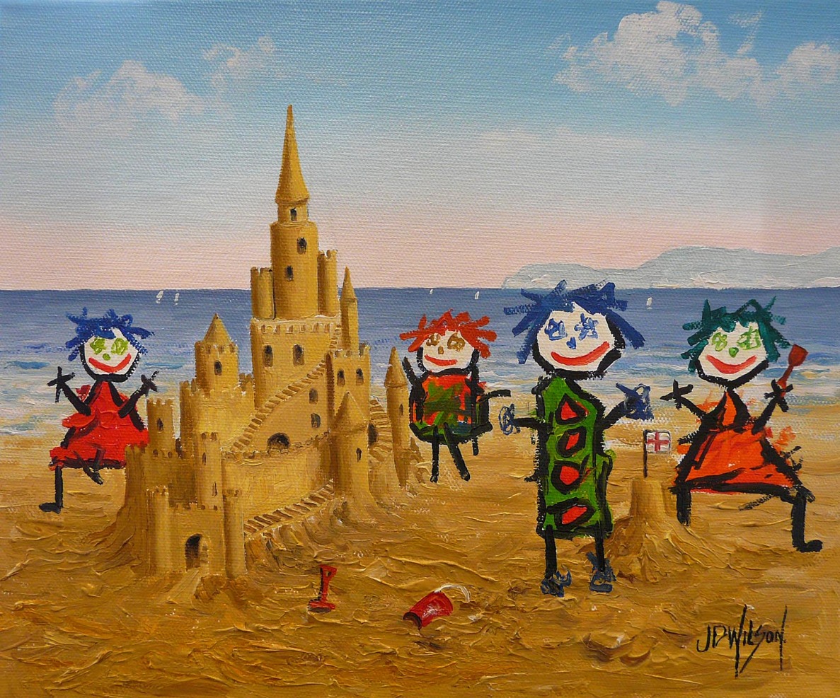 The Sandcastle by John D Wilson, Children | Family | Sea | Water