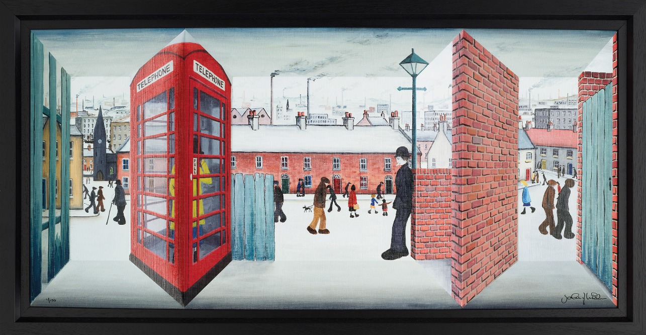 Hanging on the Telephone by John D Wilson, Local | Lowry | Northern | Nostalgic