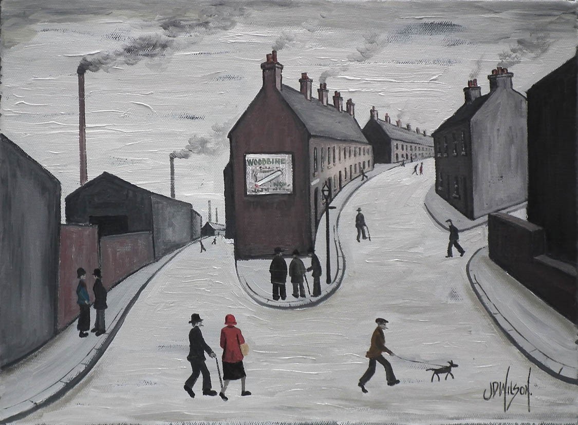 The Hill by John D Wilson The Hill by John D Wilson, Industrial | Northern | Local | Lowry