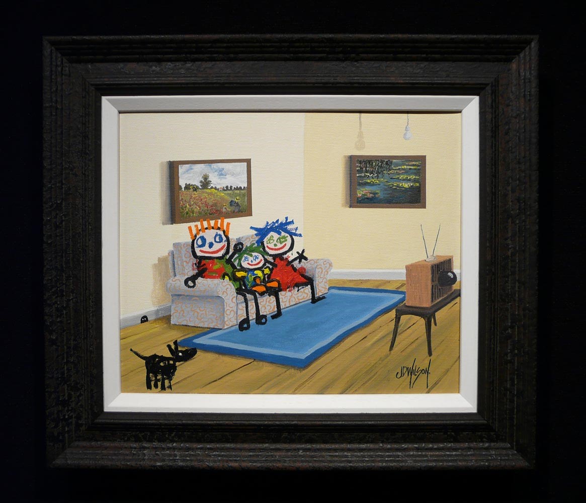 Family Viewing by John D Wilson, Children | Nostalgic | Humour