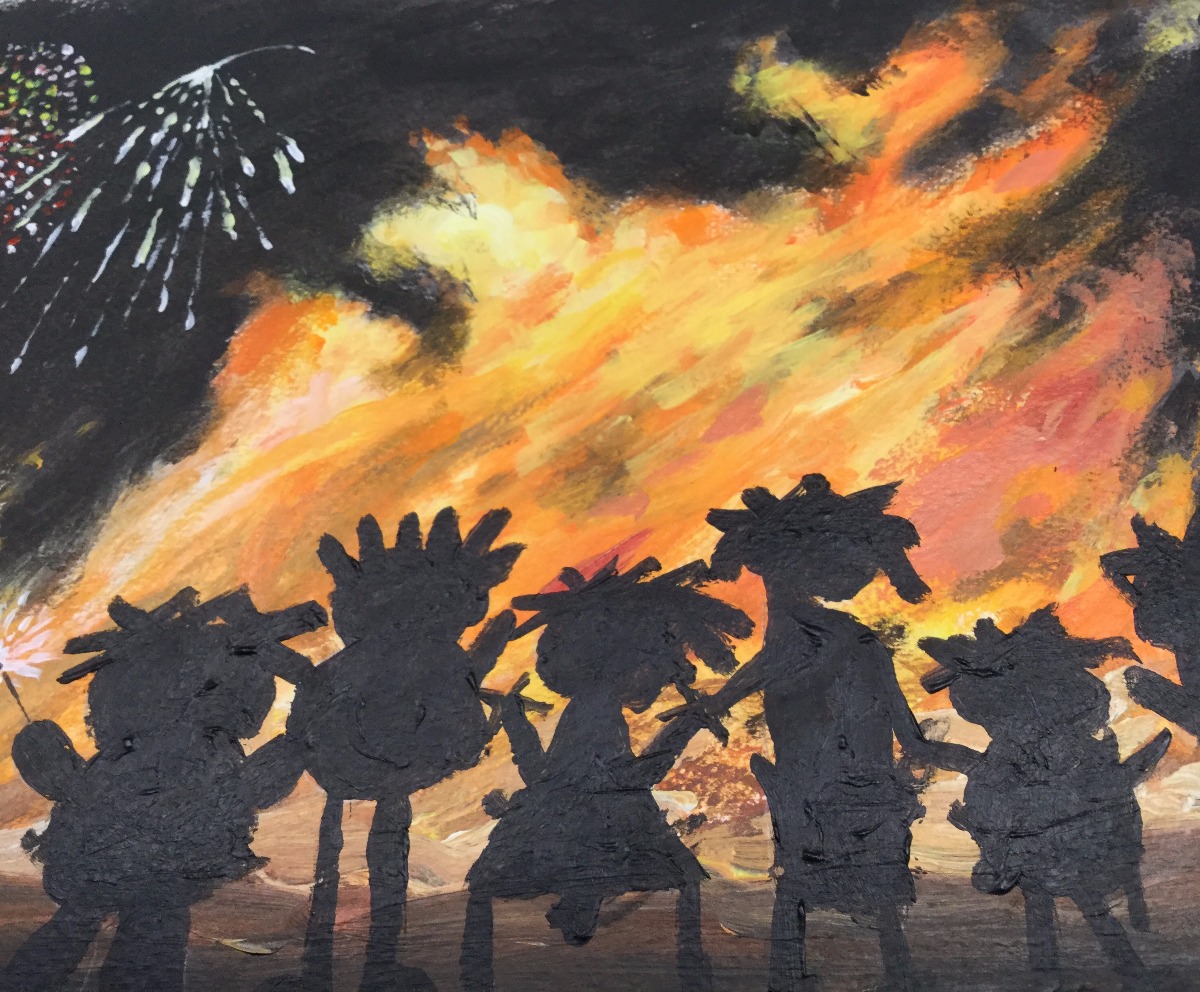 Let's Celebrate! by John D Wilson Let's Celebrate! by John D Wilson, Children | Nostalgic | Naive
