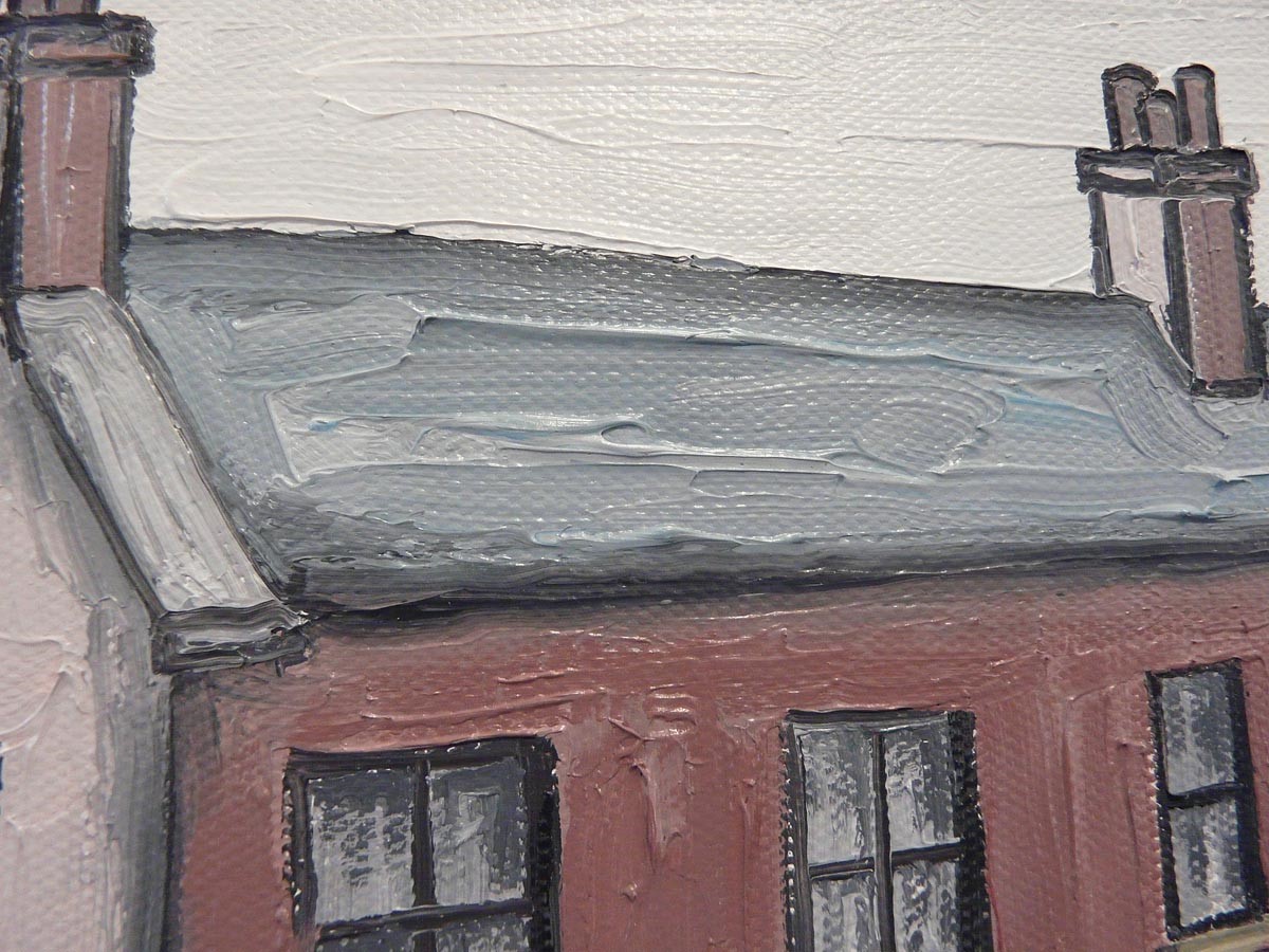 The Little Terrace by John D Wilson The Little Terrace by John D Wilson, Local | Lowry | Family | Northern | Nostalgic | Landscape