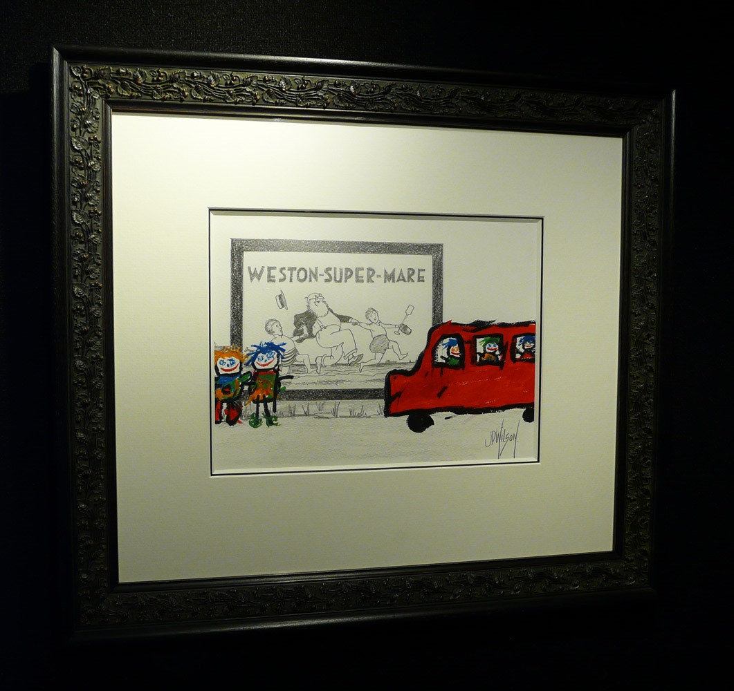 A Day at the Seaside by John D Wilson A Day at the Seaside by John D Wilson, Children | Nostalgic | Humour | Sea | Special Offer