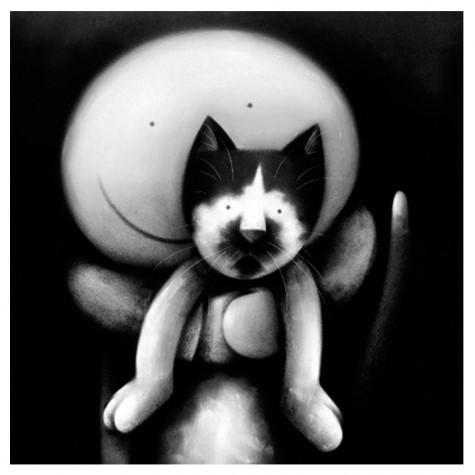 Little Angel by Doug Hyde, Cat | Customer Sale