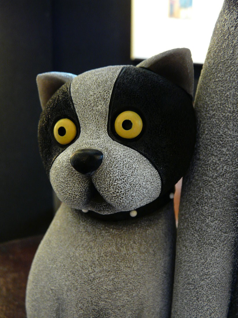 Neighbours by Doug Hyde Neighbours by Doug Hyde, Sculpture | Dog | Cat | Rare
