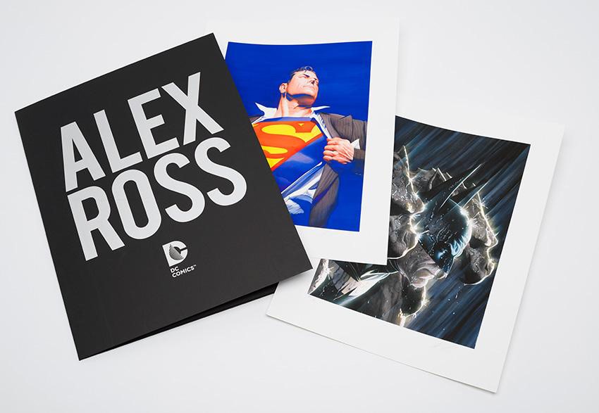DC Comic Portfolio of Four by Alex Ross DC Comic Portfolio of Four by Alex Ross, Comic | Nostalgic | Film