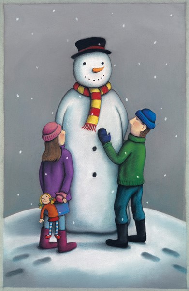 Man of Snow by Paul Horton, Customer Sale | Snow | Children | Nostalgic