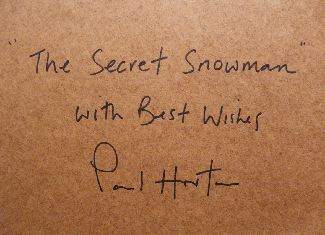 The Secret Snowman by Paul Horton, Snow | Children | Nostalgic | Family | Rare | Special Offer