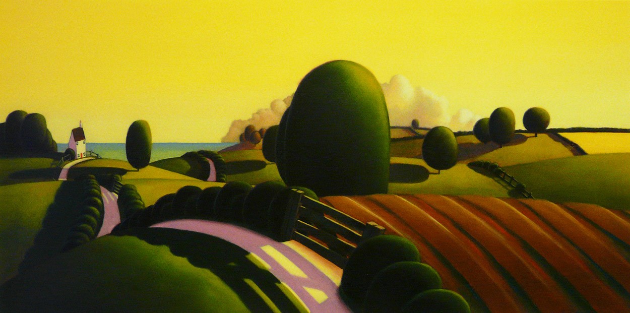 Our Place by the Sea by Paul Corfield, Landscape | Sea
