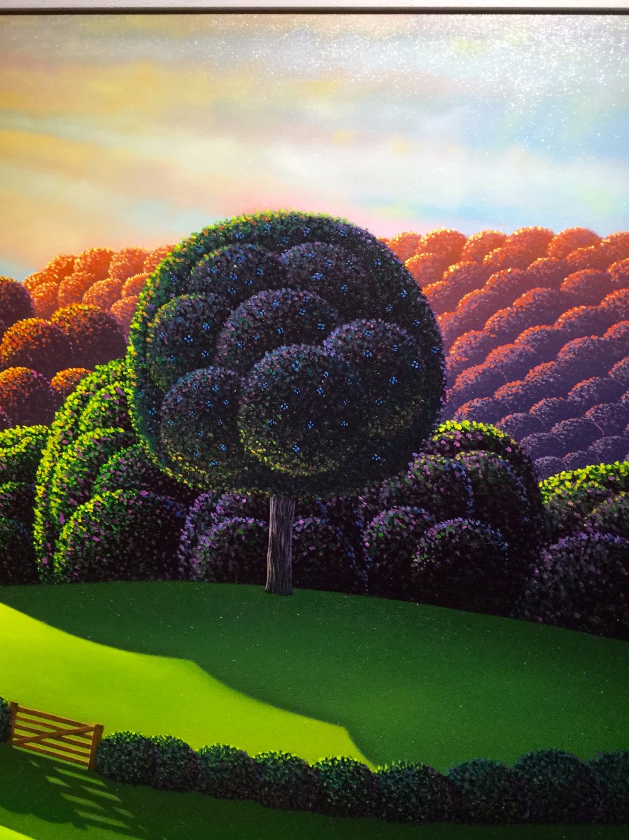 Sunburst by Paul Corfield, Naive | Landscape