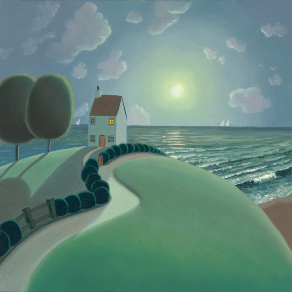 Rare Matching Pair by Paul Corfield Rare Matching Pair by Paul Corfield, Rare | Customer Sale | Landscape | Naive