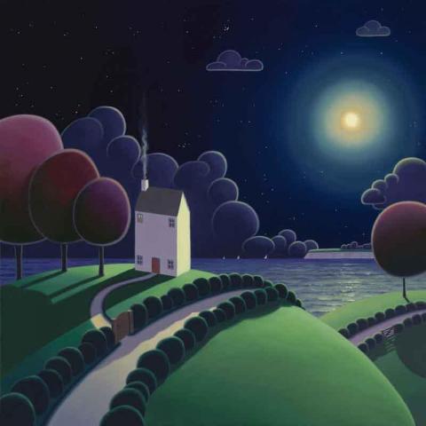 Starry Night by Paul Corfield, Landscape