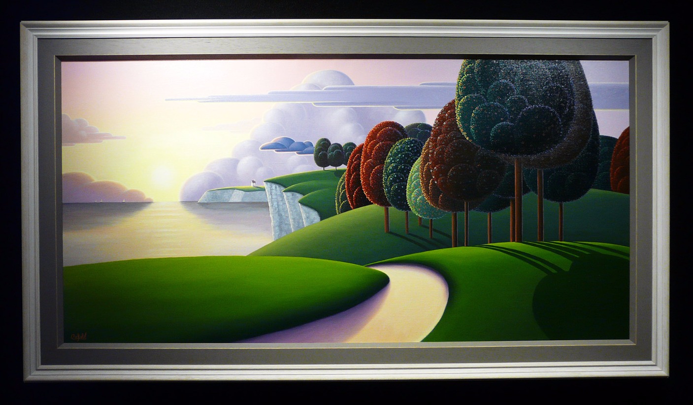 Paradise Bay by Paul Corfield, Abstract | Landscape