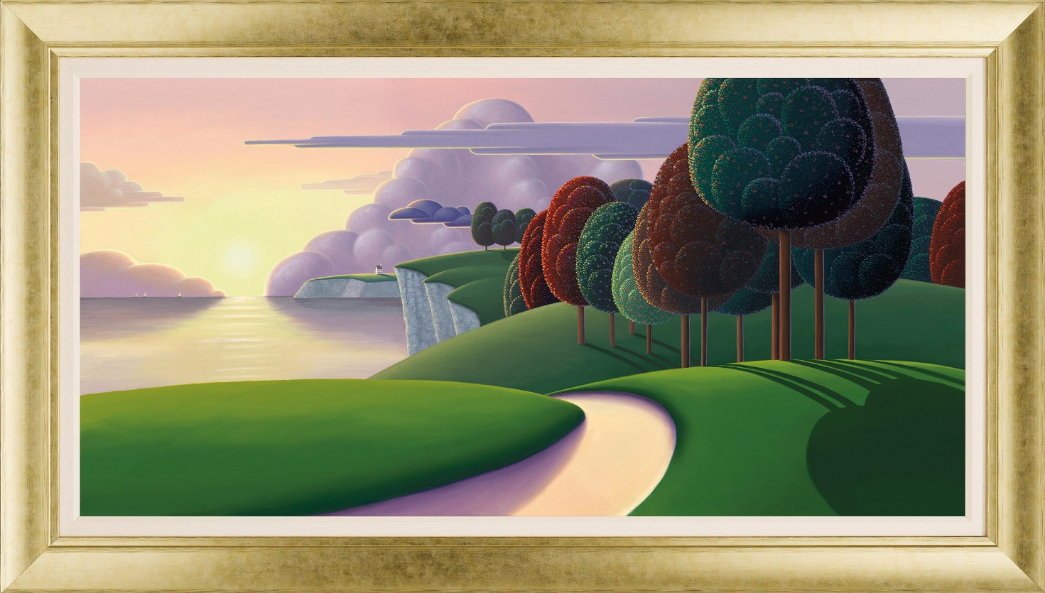 Paradise Bay by Paul Corfield, Landscape | Sea