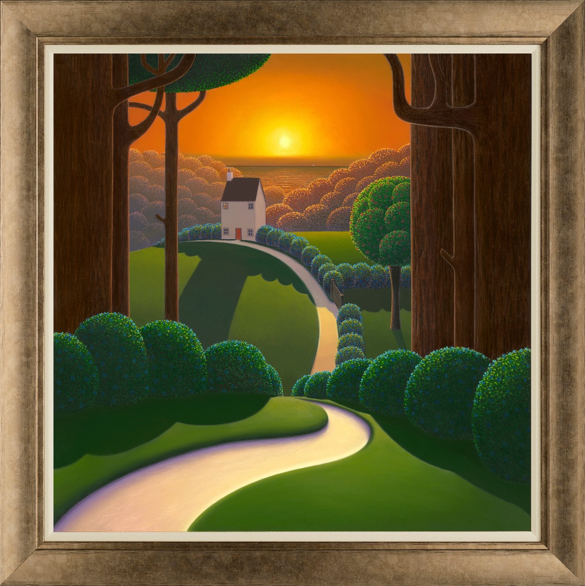 Amber Sky by Paul Corfield, Landscape