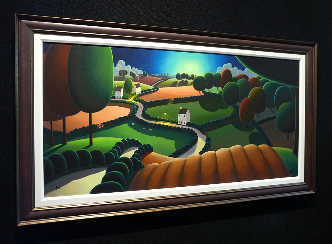 Bathed in Moonlight by Paul Corfield, Landscape | Rare