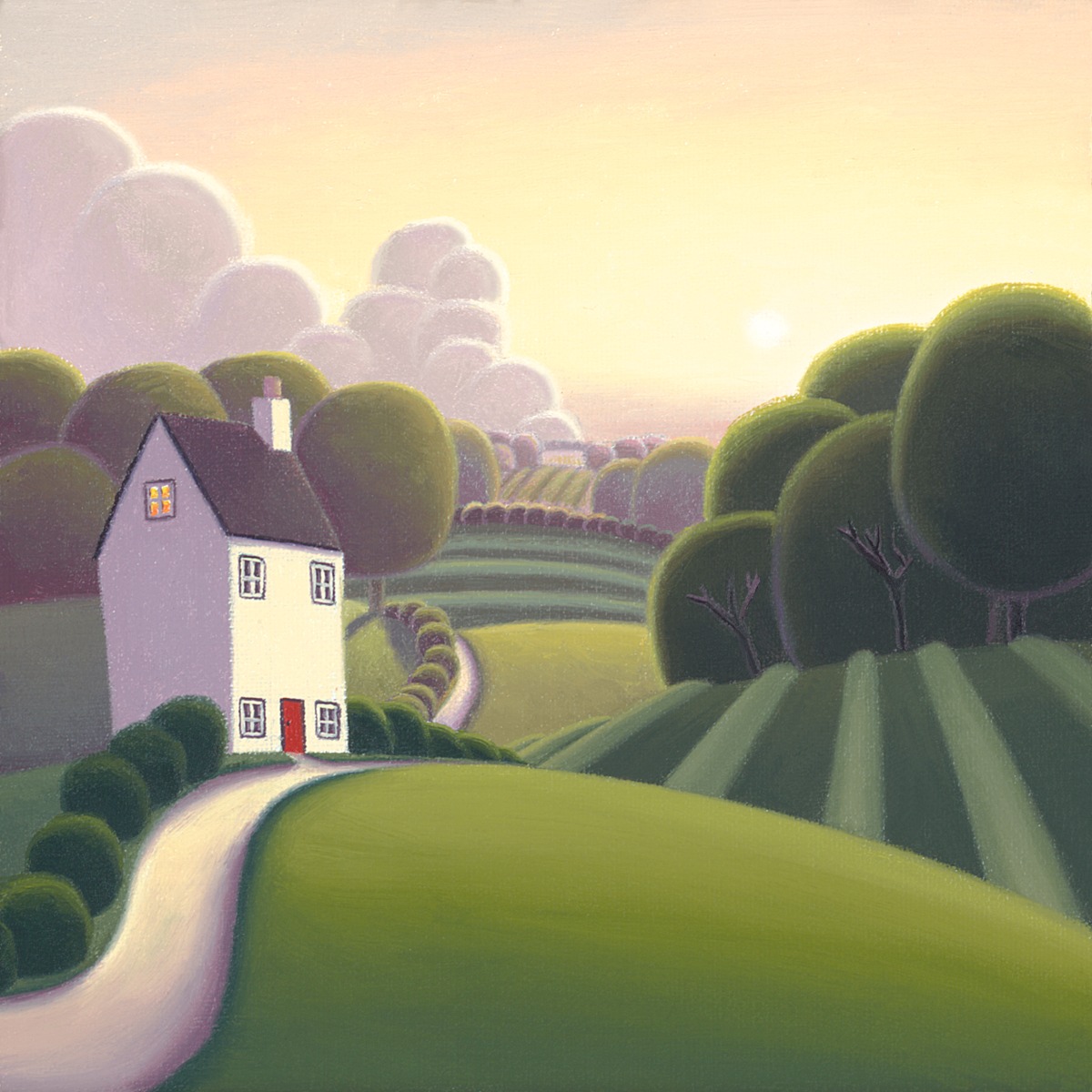 Dawn by Paul Corfield, Landscape