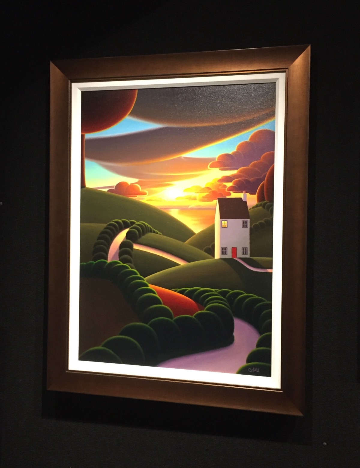 Summer Nights by Paul Corfield, Landscape