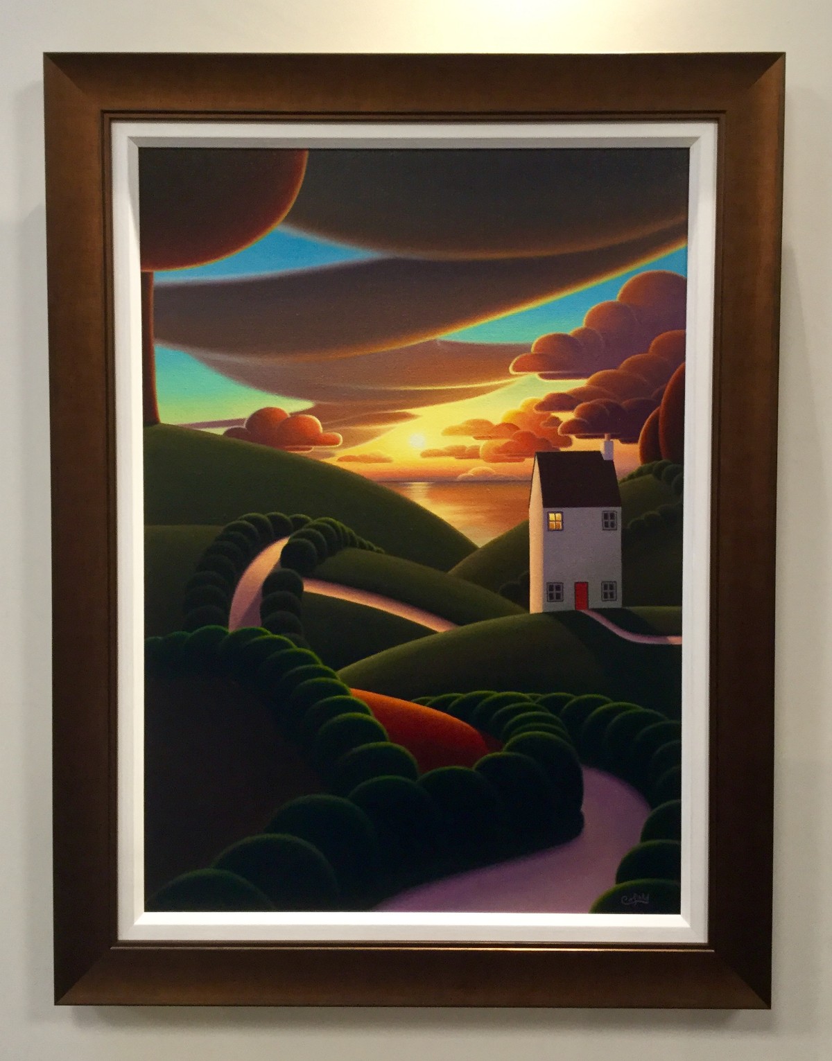 Summer Nights by Paul Corfield, Landscape