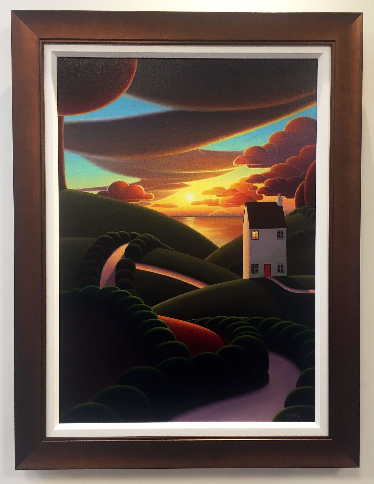 Summer Nights by Paul Corfield, Landscape